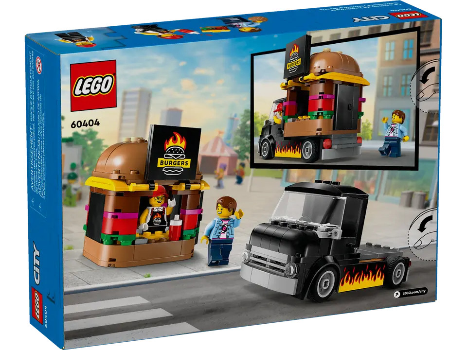 Lego 60404 Lego City Burger Truck