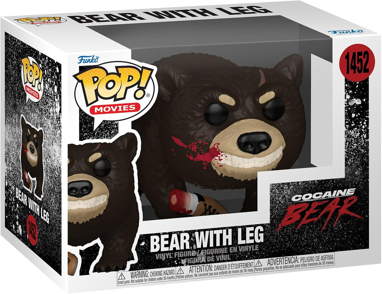 Pop! Cocaine Bear with Leg 1452
