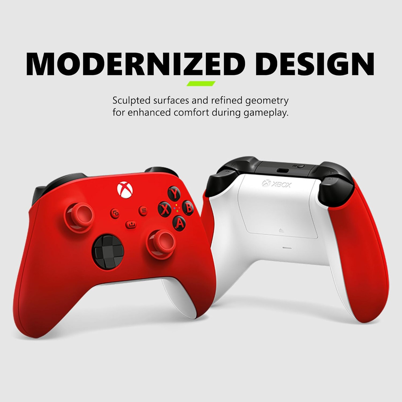 Microsoft - Xbox Wireless Controller for Xbox Series X, Xbox Series S, Xbox One, Windows Devices - Pulse Red