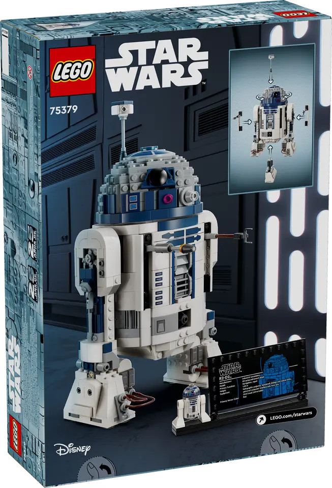 LEGO Star Wars R2-D2 Buildable Toy Droid for Display and Play 75379