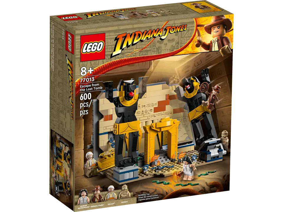 LEGO Indiana Jones Raiders of the Lost Ark Escape from the Lost Tomb Building Kit 77013