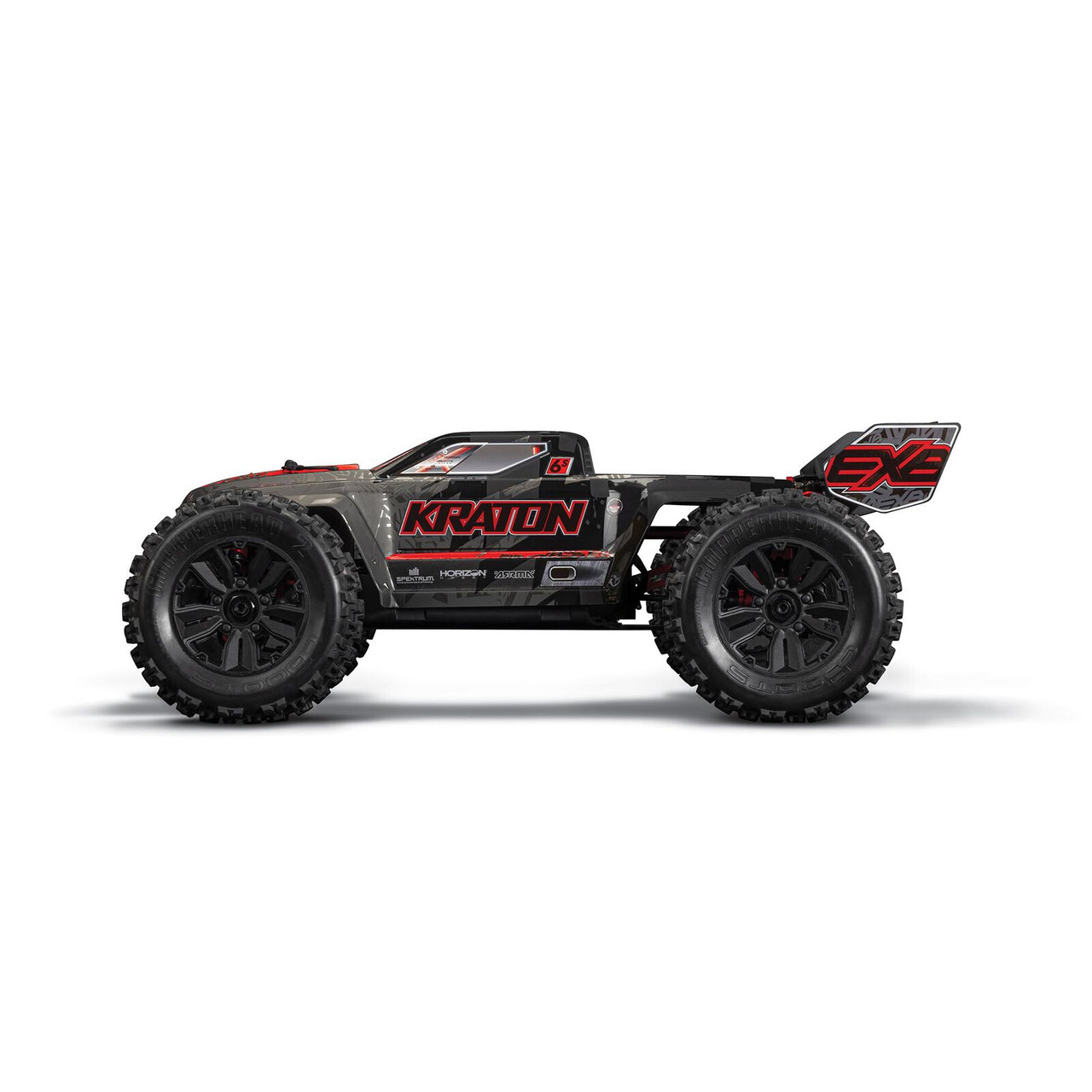 1/8 KRATON 6S EXB 4X4 RTR Brushless Speed Truck, BLACK ARA8708V6T1