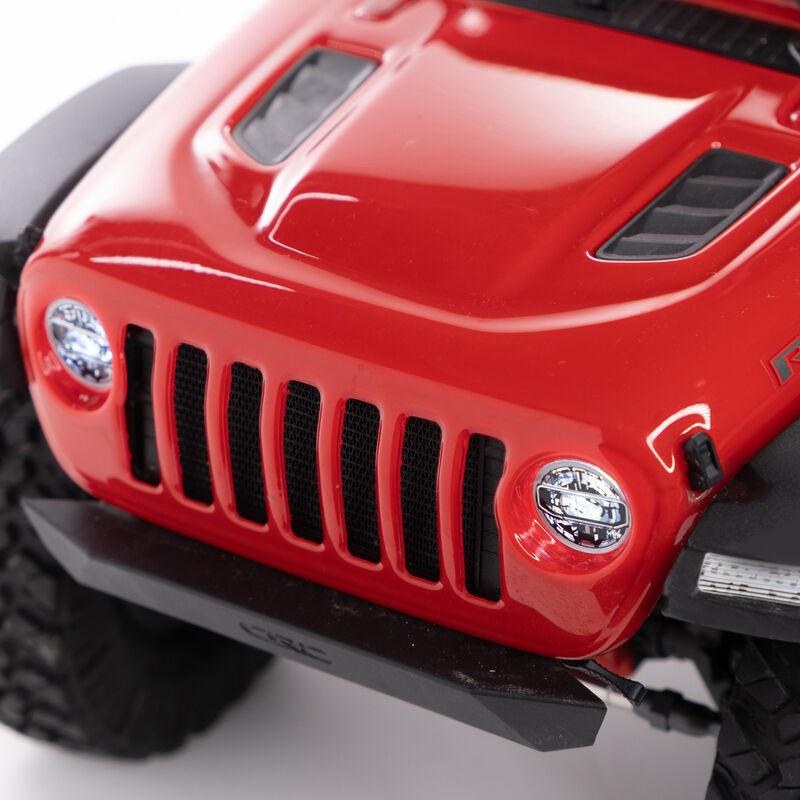 1/10 SCX10 III Jeep JT Gladiator Rock Crawler with Portals RTR *RED (ALT AXI03006bT2)