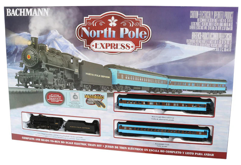 Bachmann North Pole Express Train Set (HO Scale)