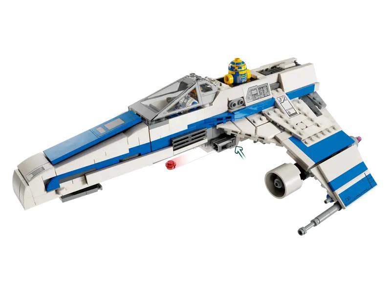 LEGO Star Wars: Ahsoka New Republic E-Wing vs. Shin Hati's