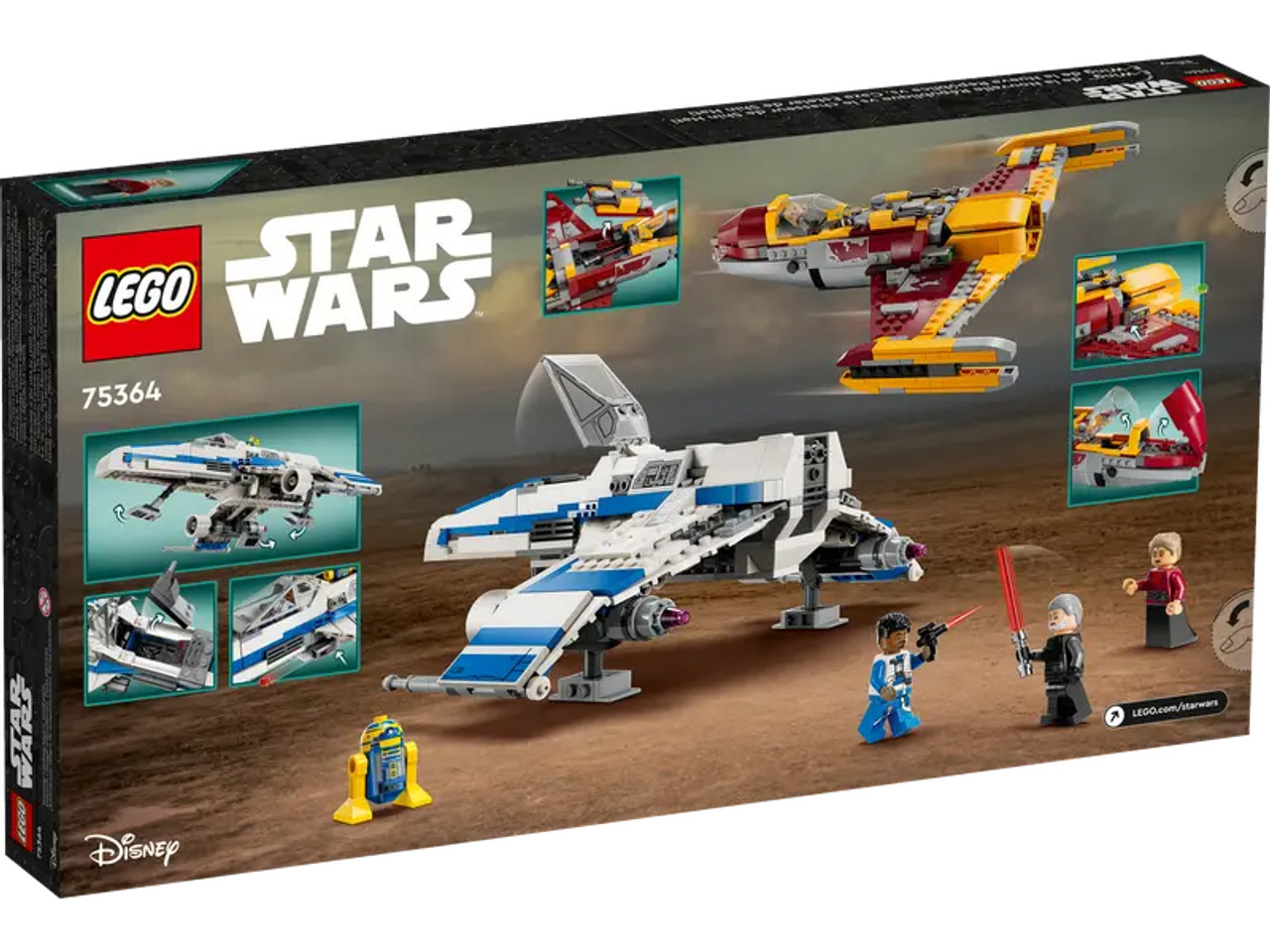 かな様 LEGO Star Wars: Ahsoka New Republic E-Wing vs. Shin Hati's