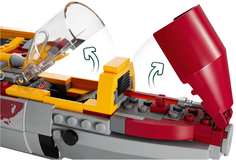 LEGO Star Wars: Ahsoka New Republic E-Wing vs. Shin Hati's