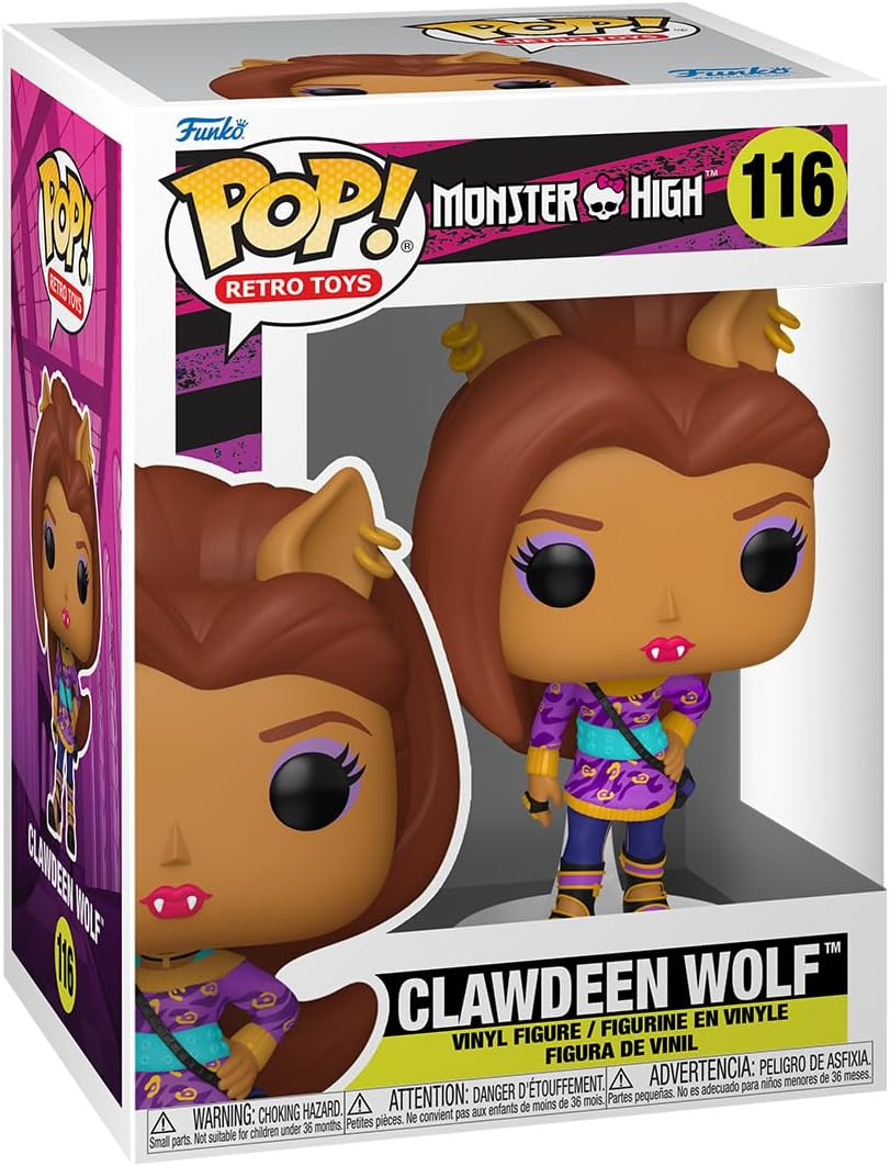 Pop! Funko Monster High Clawdeen Wolf #116