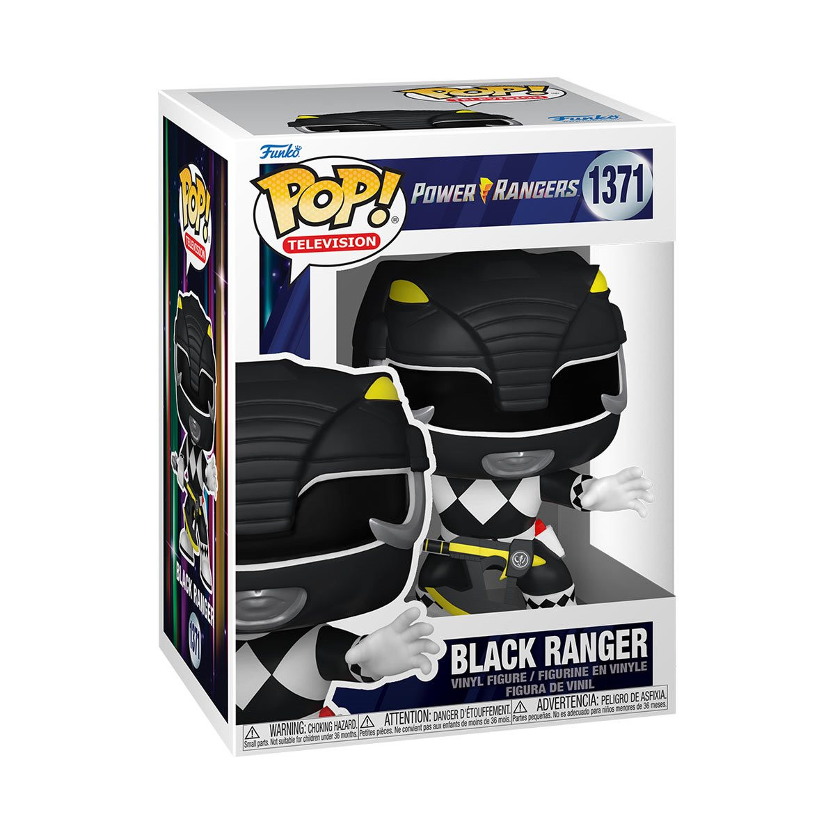 Pop! Mighty Morphin Power Rangers 30th Anniversary Black Ranger Funko Pop! Vinyl Figure #1371