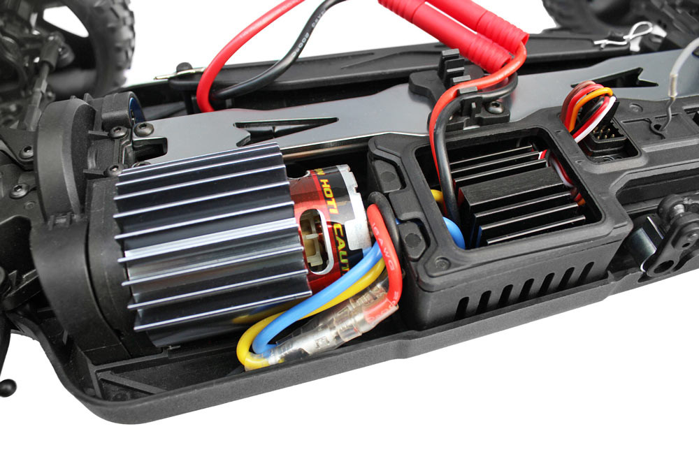 1/10 Blackout BRUSHED RTR *Red (ALT RER07115)