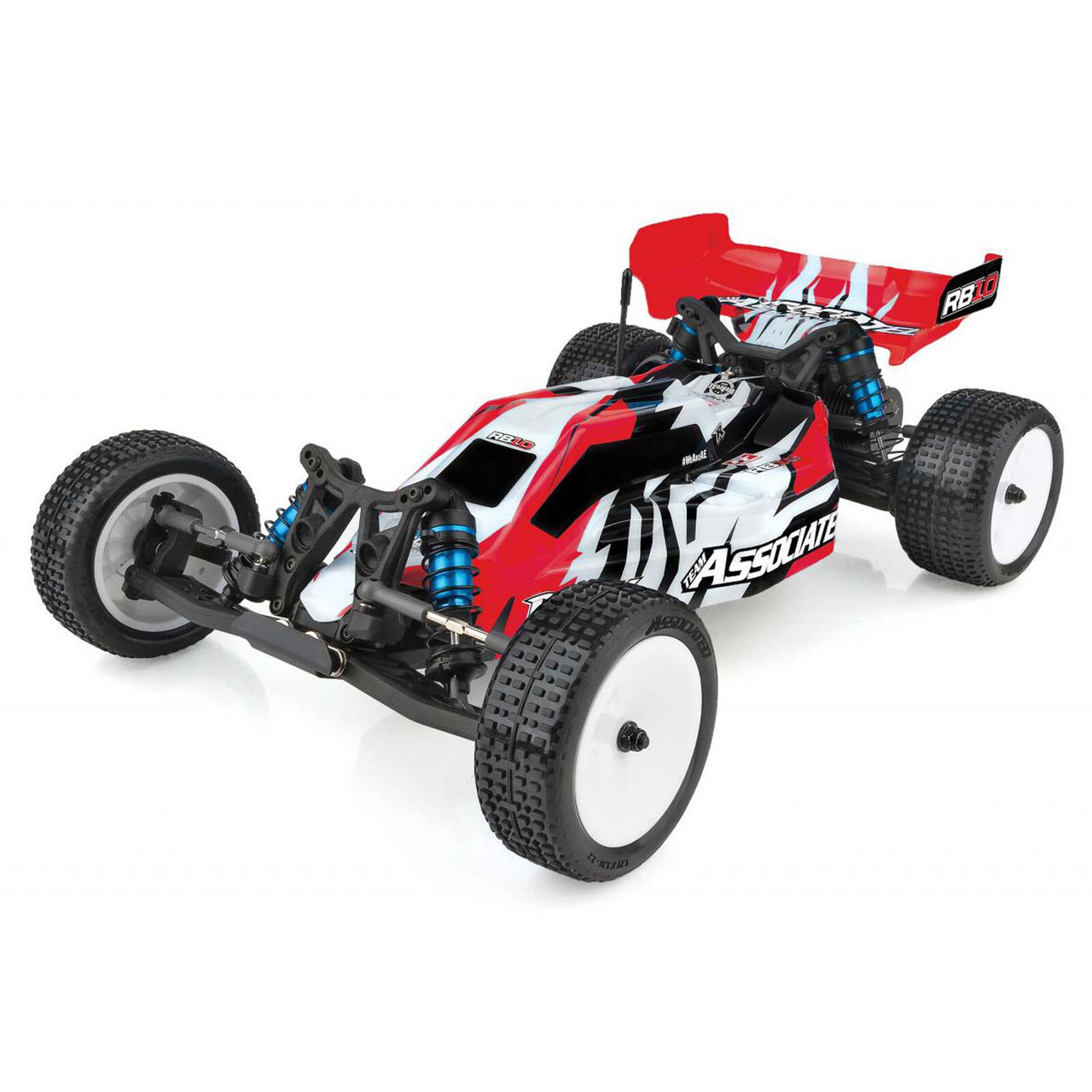 1/10 RB10 2WD Buggy RTR, Red, LiPo Combo Item No. Team Associated - ASC90032C 