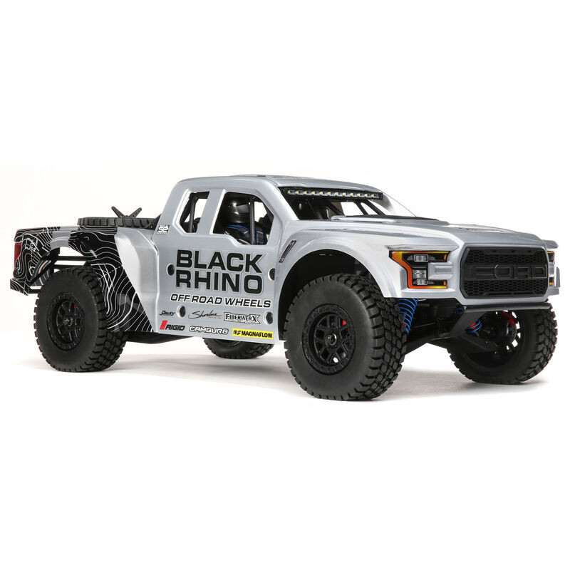 1/10 Ford Raptor Baja Rey 4WD Desert Truck Brushless RTR *GREY (ALT LOS03020T2)