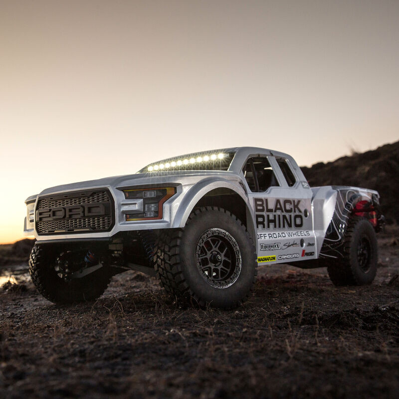 1/10 Ford Raptor Baja Rey 4WD Desert Truck Brushless RTR *GREY (ALT LOS03020T2)