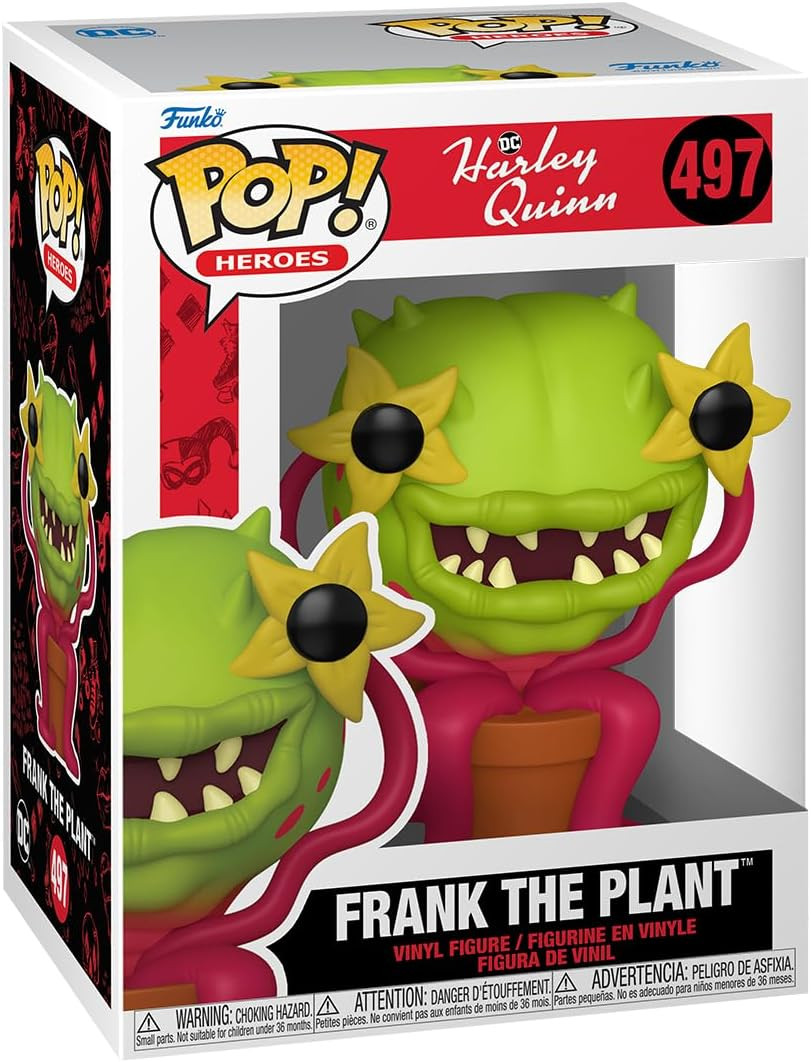 Funko Pop! Heroes: DC - Harley Quinn, Frank The Plant 
