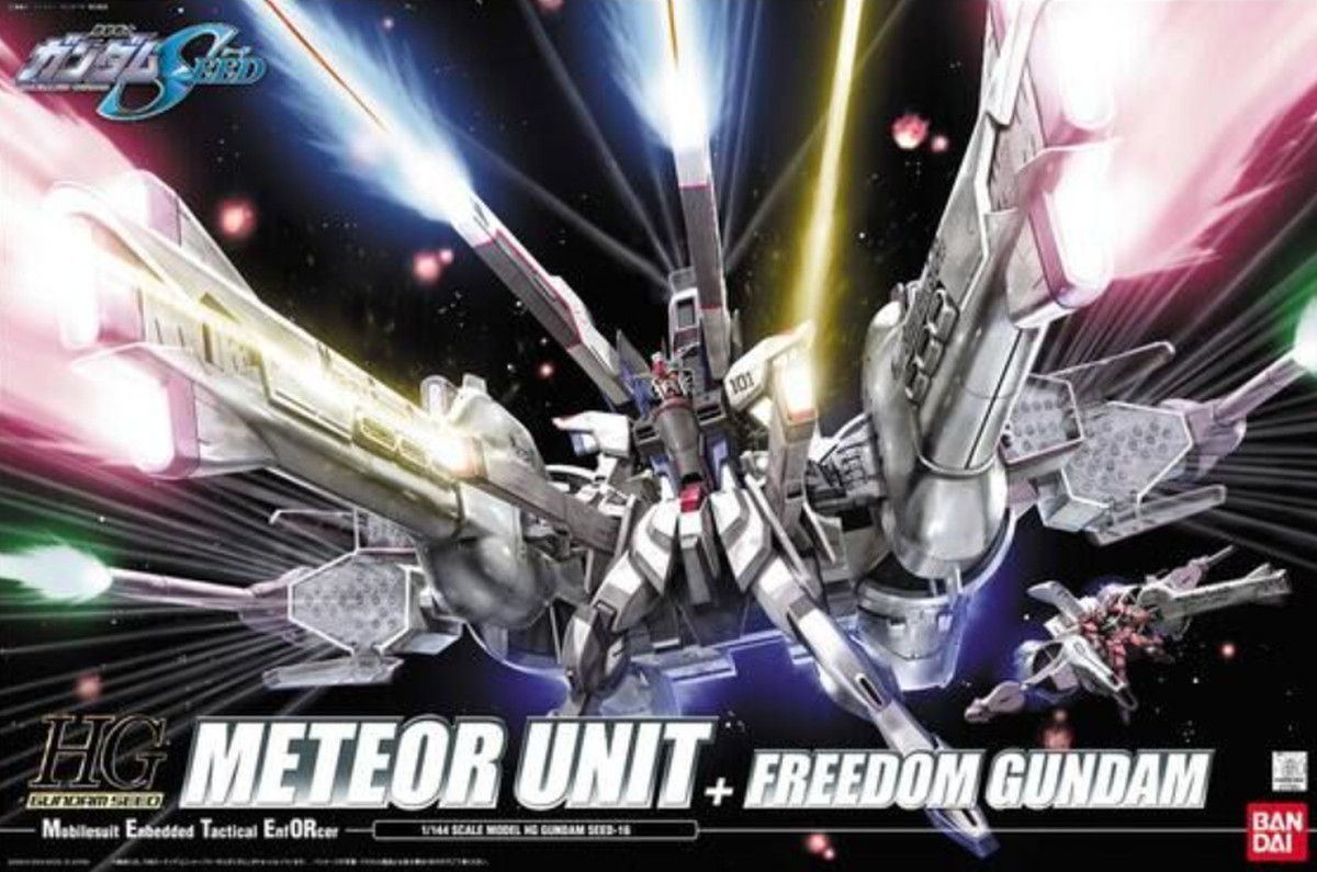 Bandai - HG Meteor Unit + Freedom Gundam "Mobile Suit Gundam SEED" 1/144, Bandai