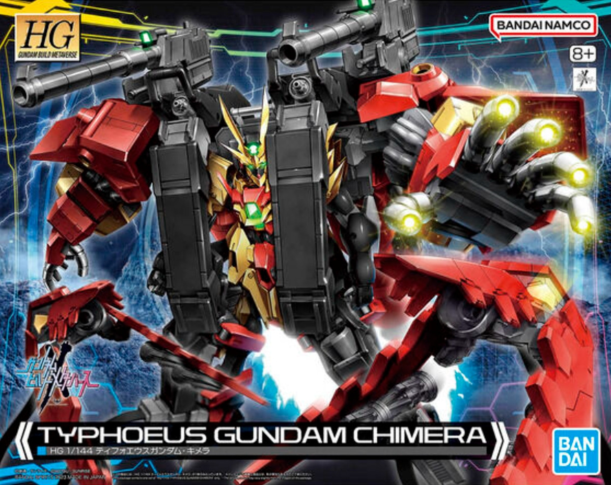 Bandai - HG Typhoeus Gundam Chimera "Gundam Build Metaverse" 1/144, Bandai