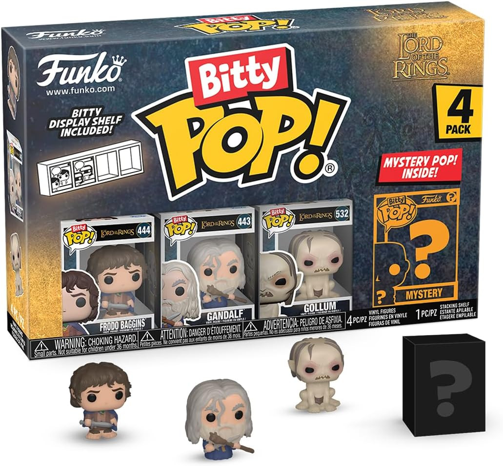 Pop! Bitty Pop! The Lord of the Rings 4-Pack Series 1 Frodo