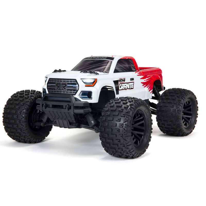 1/10 GRANITE 4X4 V3 MEGA 550 Brushed RTR *RED (ALT ARA4202V3T2)