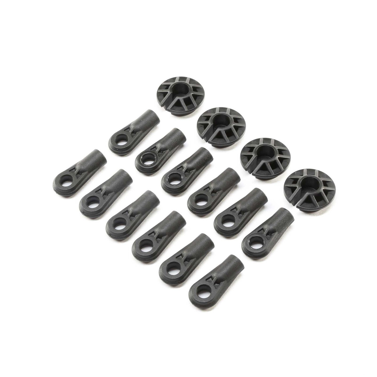 Shock and Rod Ends, Spring Cups (12): Super Baja Rey Losi - LOS254034