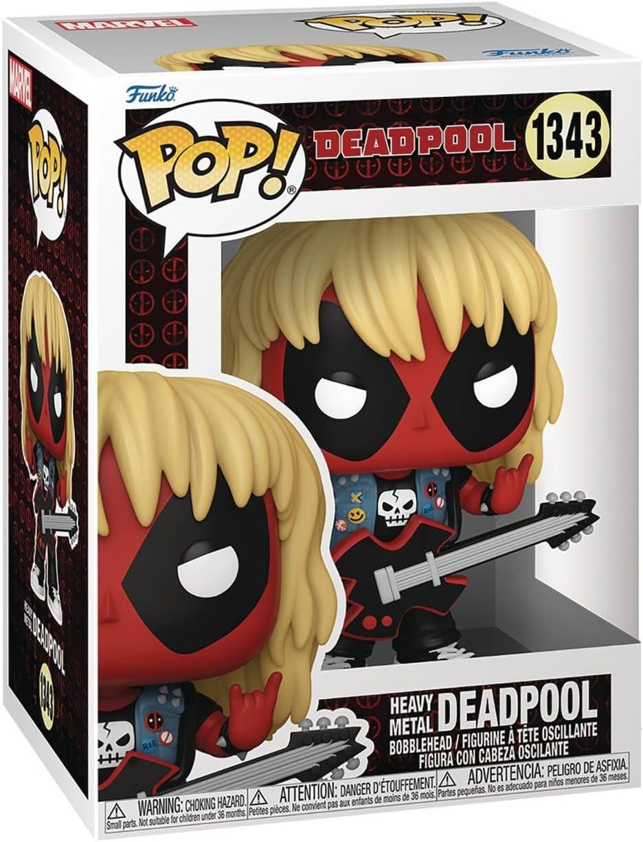 Pop! Funko Deadpool Heavy Metal #1343
