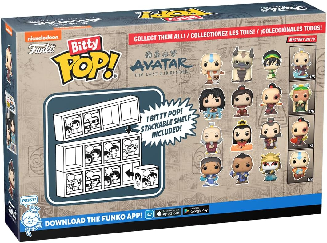Pop! Bitty Pop! Avatar The Last Airbender 4-Pack Series 4 Katara