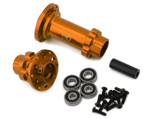 HRALPC10H04 CNC Aluminum Hub Set Gold: Losi Promoto-MX