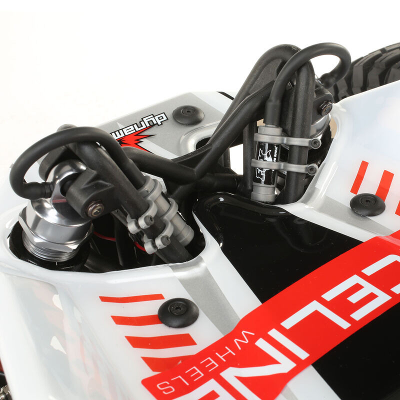 1/6 Super Rock Rey V2 4WD Brushless Rock Racer RTR, Gray  LOS05016V2T2