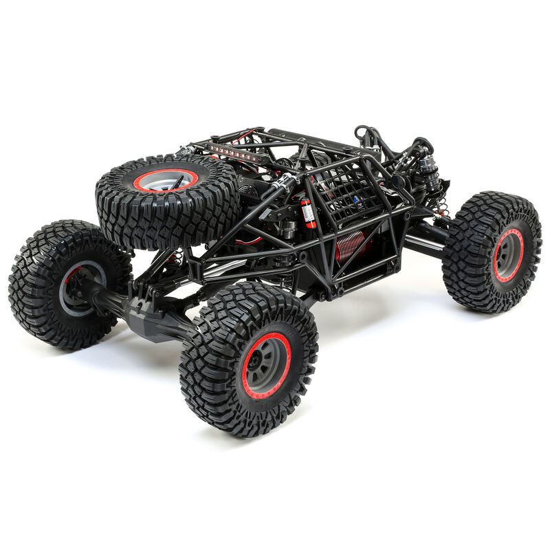 1/6 Super Rock Rey V2 4WD Brushless Rock Racer RTR, Gray  LOS05016V2T2