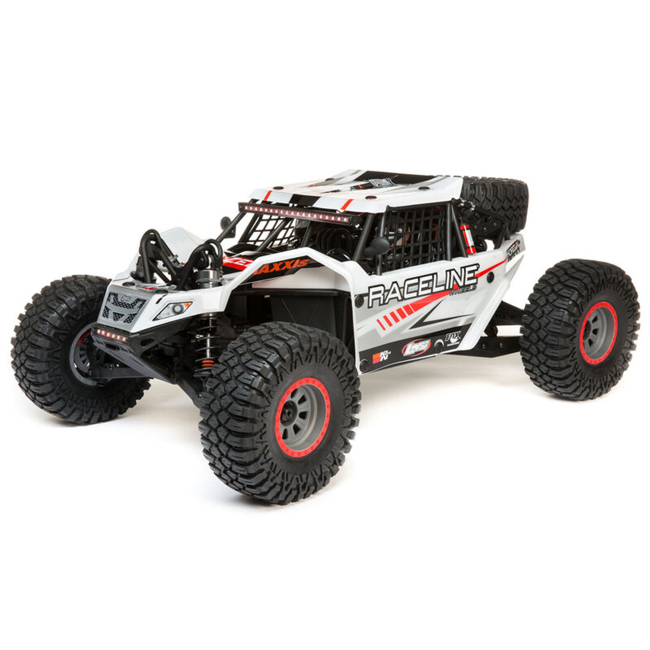 Losi Hammer Rey, 1/10 4WD Rock Racer RTR, Red/Black (LOS03030T1)