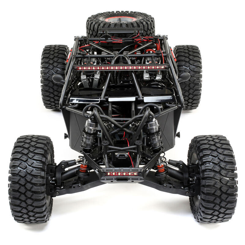 1/6 Super Rock Rey V2 4WD Brushless Rock Racer RTR, Gray  LOS05016V2T2
