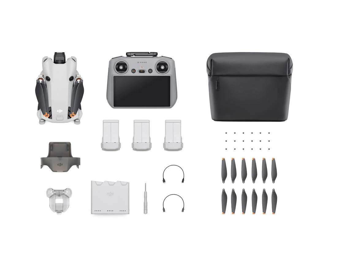 DJI Mini 4 Pro Fly More Combo Plus (DJI RC 2) Includes 3 Plus