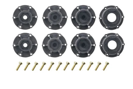 Louise R/C - MFT MT-Cyclone Soft 1/10 Monster Truck Tires, 12, 14, 17mm Removable Hex, Fits Traxxas Maxx l-t3310sx