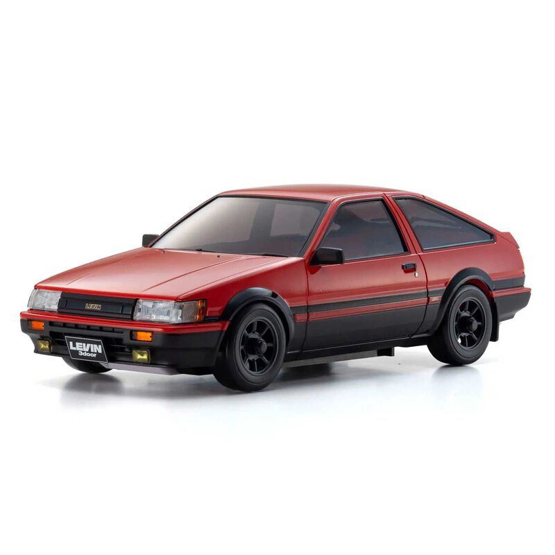  Kyosho MA-020 AWD Mini-Z ReadySet w/Toyota Corolla Levin AE86 Body (Red/Black)  KYO32641RBK