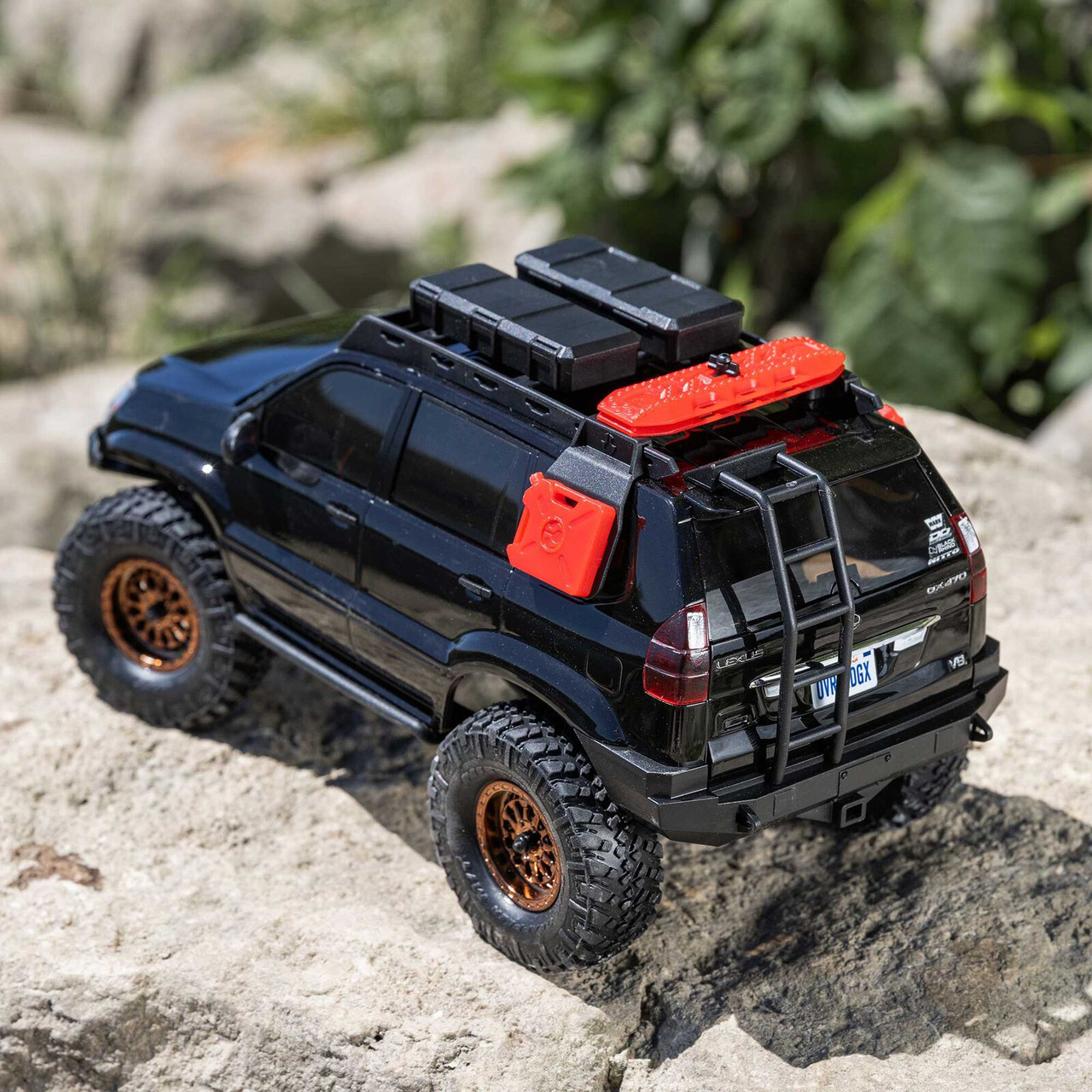 Axial 1/24 SCX24 Lexus GX 470 4X4 Rock Crawler RTR, Black  AXI-1532T3
