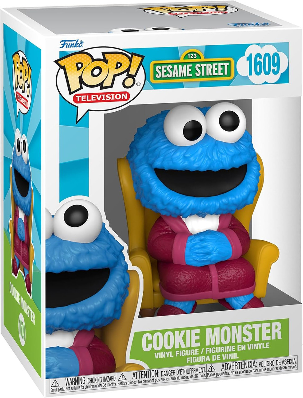 Pop! Funko Sesame Street Cookie Monster #1609