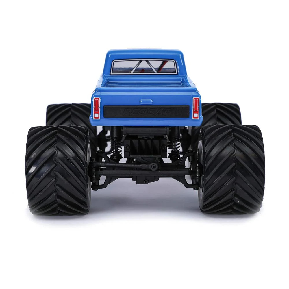 Redcat MT-18 - 1/18 Scale Brushed Electric Monster Truck Color: BLUE - Lawless 