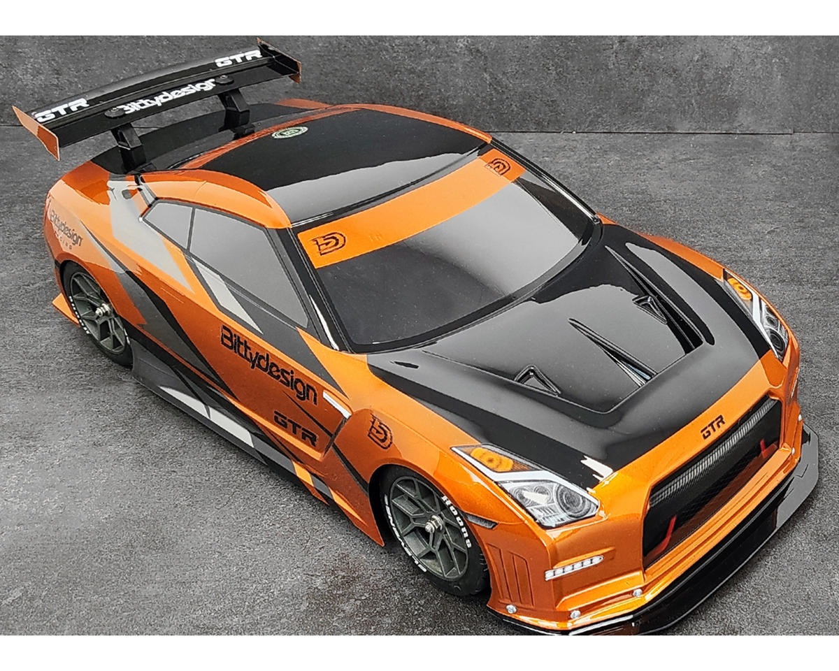  Bittydesign Arrma 1/8 Vendetta/Infraction GTR Body (Clear) (336mm Wheelbase)   BDYGT8-GTR