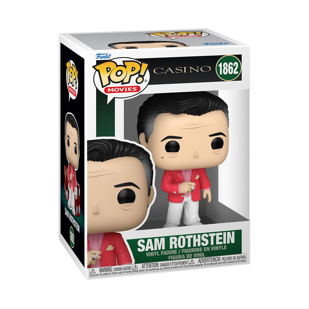 Pop! Funko Casino Movies Sam Rothstein Vinyl Figure #1862