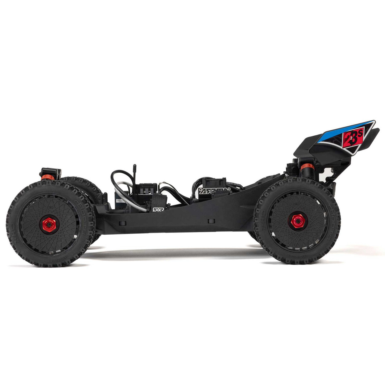 ARA4306V4T2 1/8 TYPHON 223S BLX Brushless 4X4 Buggy RTR with DSC, yellow