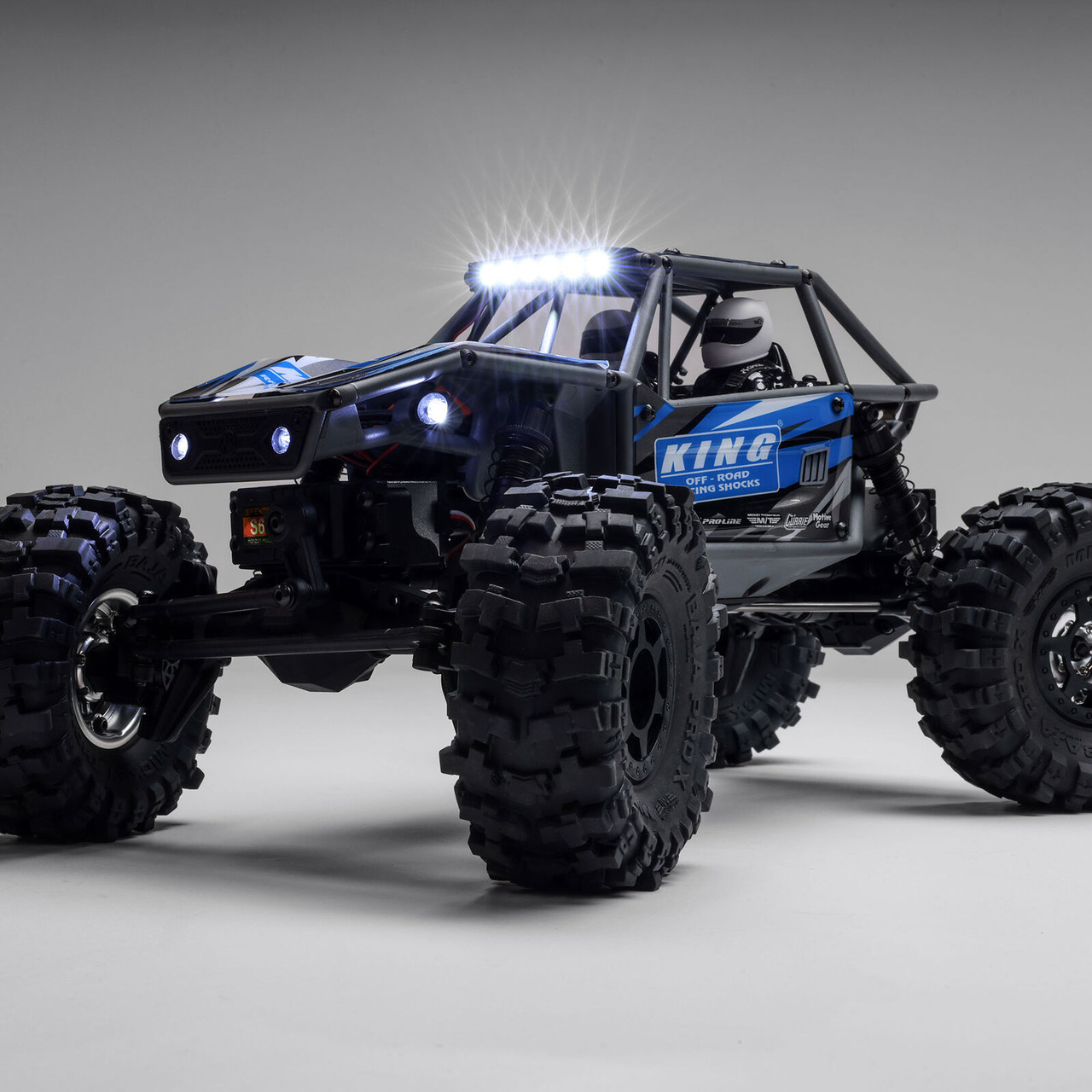 1/18 UTB18 Capra 4WS 4WD Trail Buggy RTR with Battery & Charger, Blue  AXI-1750T1