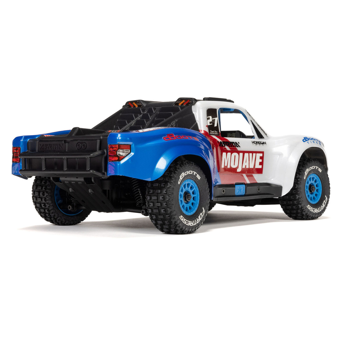 MOJAVE GROM 223S BLX Brushless 4X4 Small Scale Desert Truck RTR with DSC (Battery & Charger included), White   ARA2304ST2
