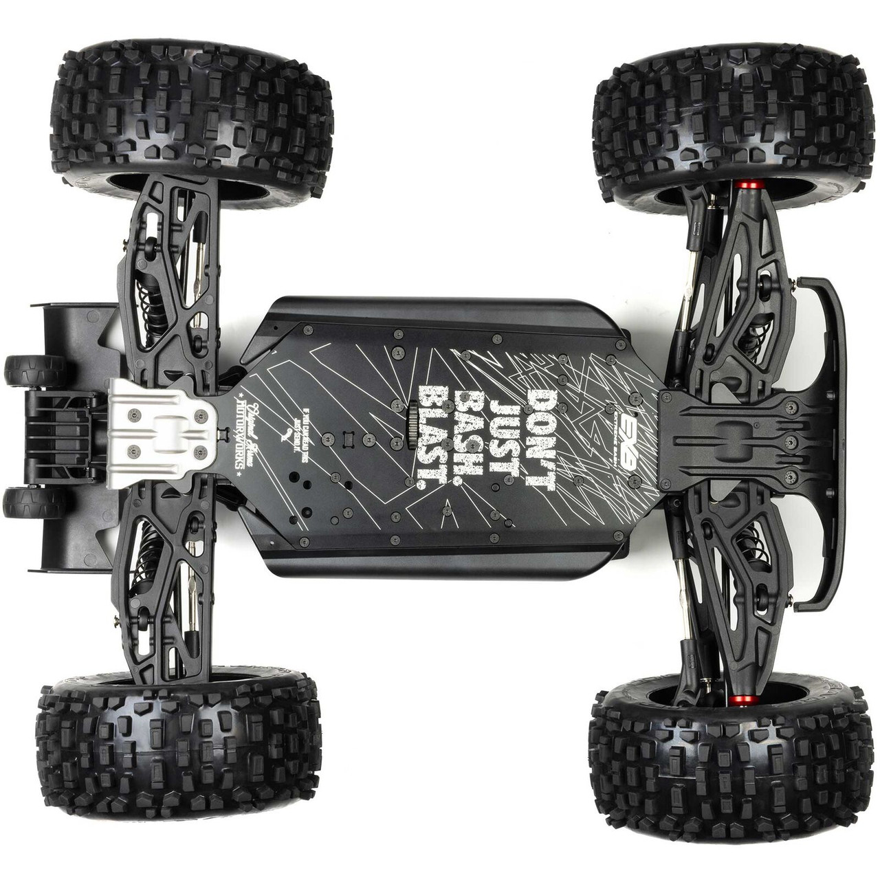 ARA8611V6T1 1/8 NOTORIOUS 6S V6 4X4 BLX Brushless Stunt Truck RTR, Black