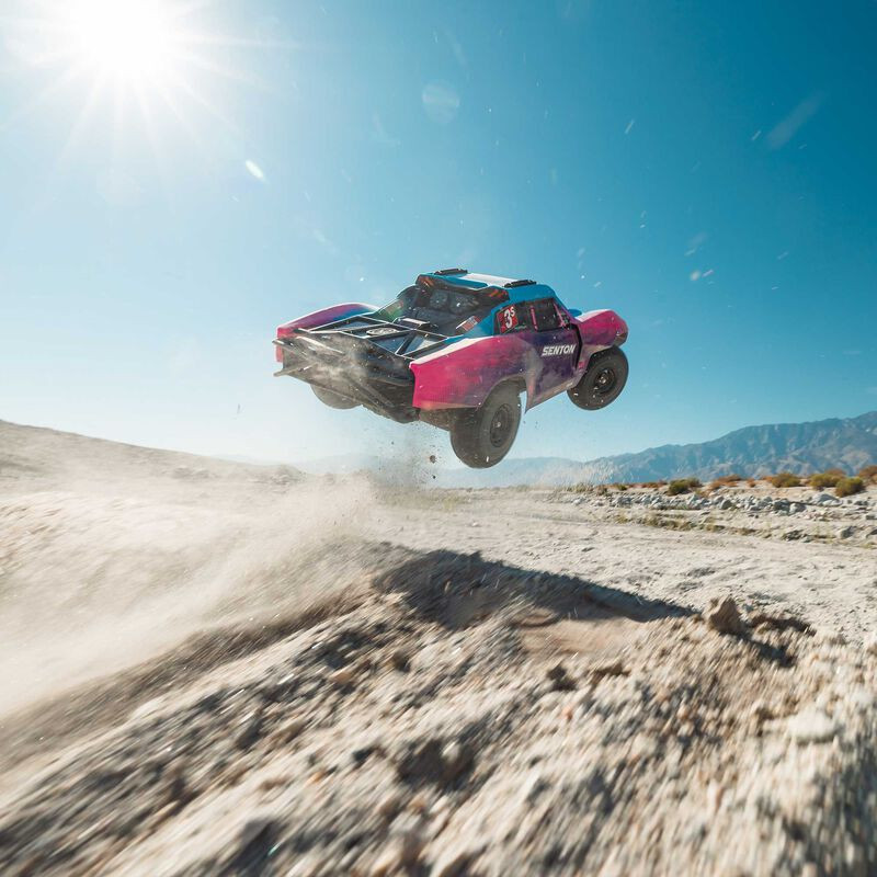 ARA4303V4T3 1/10 SENTON 223S BLX Brushless 4X4 Short Course Truck RTR with DSC, Blue