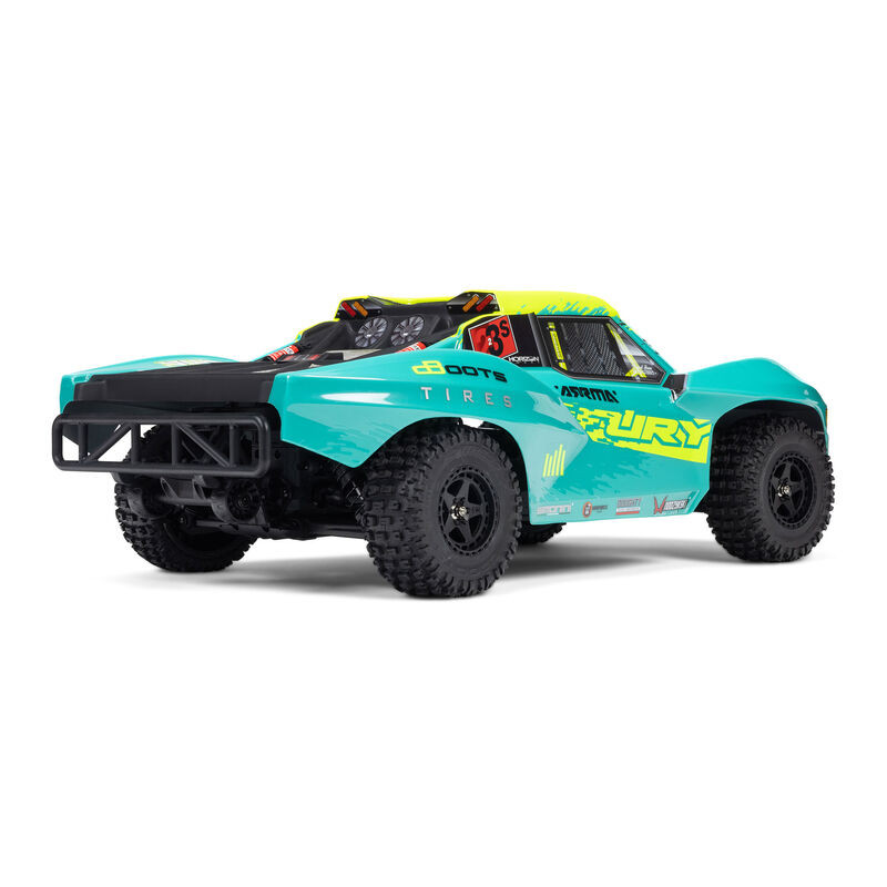 ARA3521T2 1/10 FURY 223S BLX Brushless 2WD Short Course Truck RTR with DSC, Green