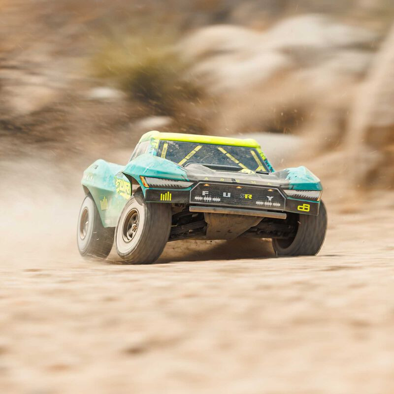 ARA3521T2 1/10 FURY 223S BLX Brushless 2WD Short Course Truck RTR with DSC, Green