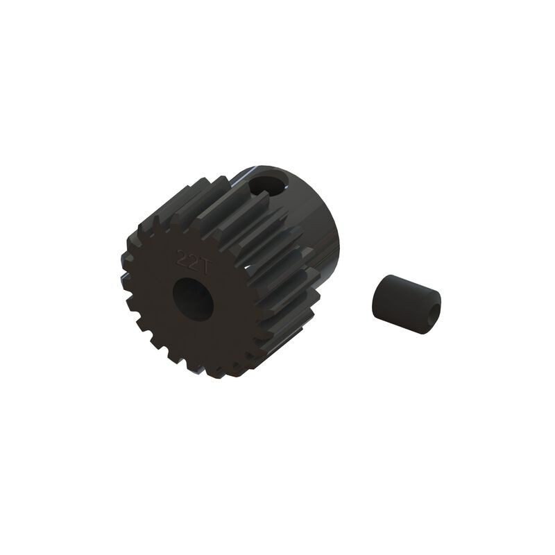 Pinion Gear 22T MOD 0.5 CNC 3.2mm Bore ARA-2022