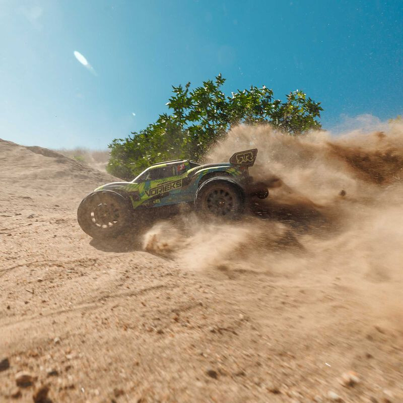 ARA4305V4T2 1/10 VORTEKS 223S DSC 4X4 RTR Brushless Stadium Truck, Teal