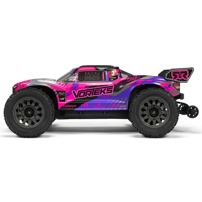 ARA4305V4T3 1/10 VORTEKS 223S DSC 4X4 RTR Brushless Stadium Truck, Purple