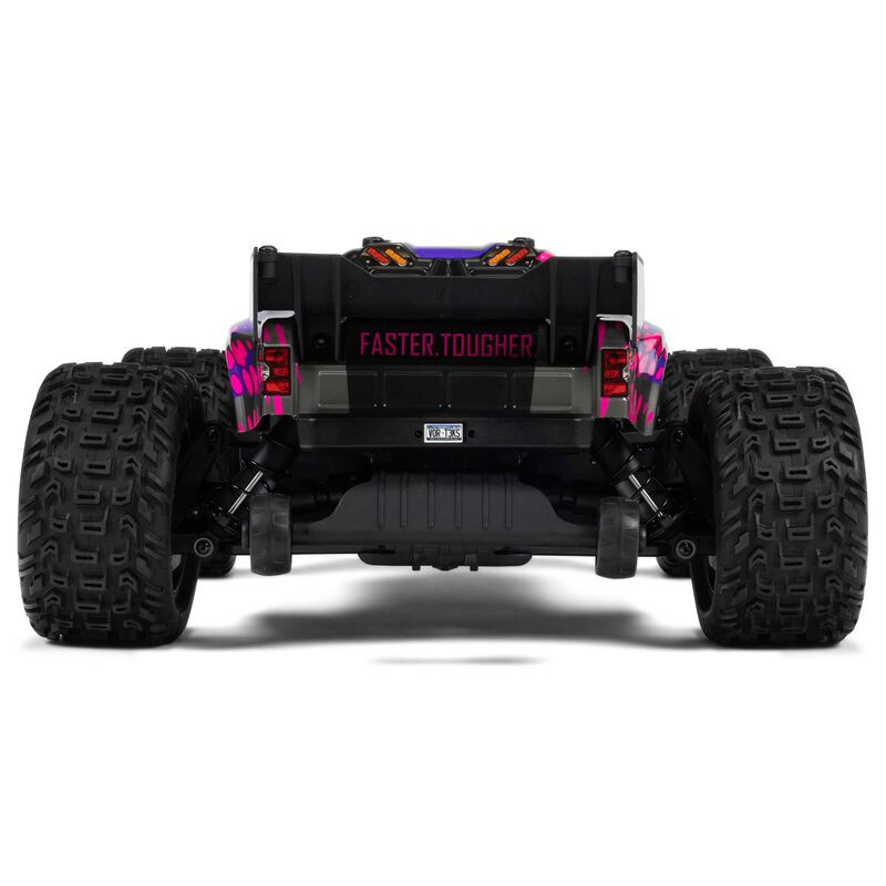 ARA4305V4T3 1/10 VORTEKS 223S DSC 4X4 RTR Brushless Stadium Truck, Purple