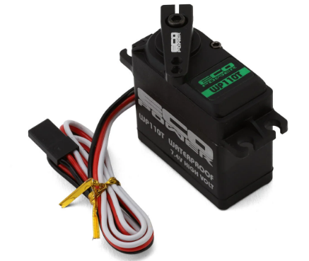 EcoPower WP110T Waterproof High Torque Metal Gear Servo for 1/10 2wd Traxxas™, ARRMA™, Losi™ & other vehicles
